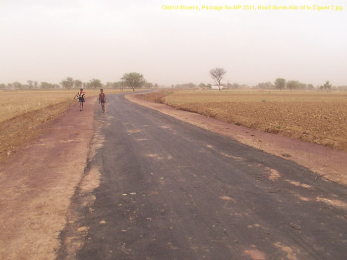 District-Morena, Package No-MP 2511, Road Name-Atar rd to Digwar 2